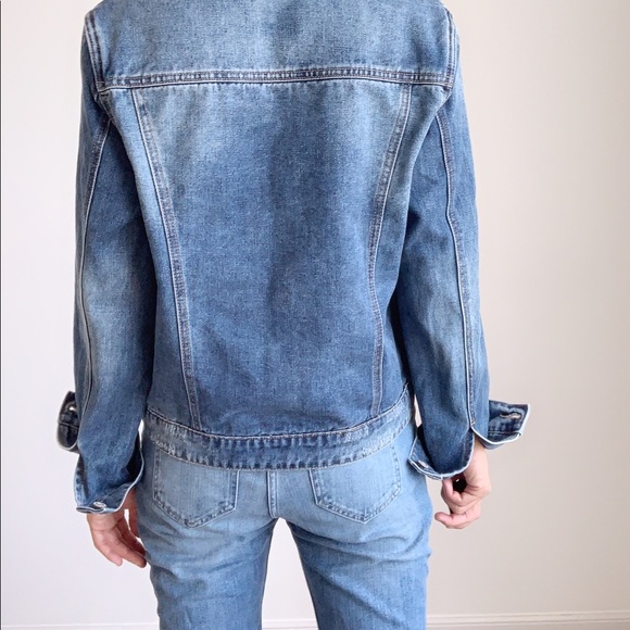 Sherpa Collar Denim Jacket - Picture 5 of 5